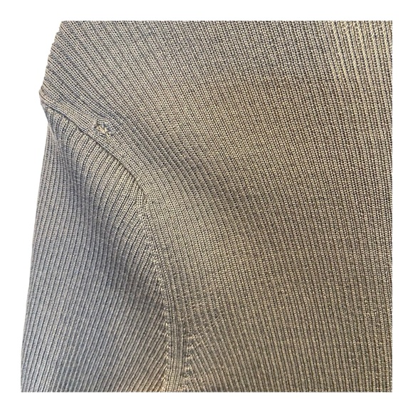 Max Mara Leisure V-Neck Virgin Wool Sweater Small in GREY - Picture 8 of 10